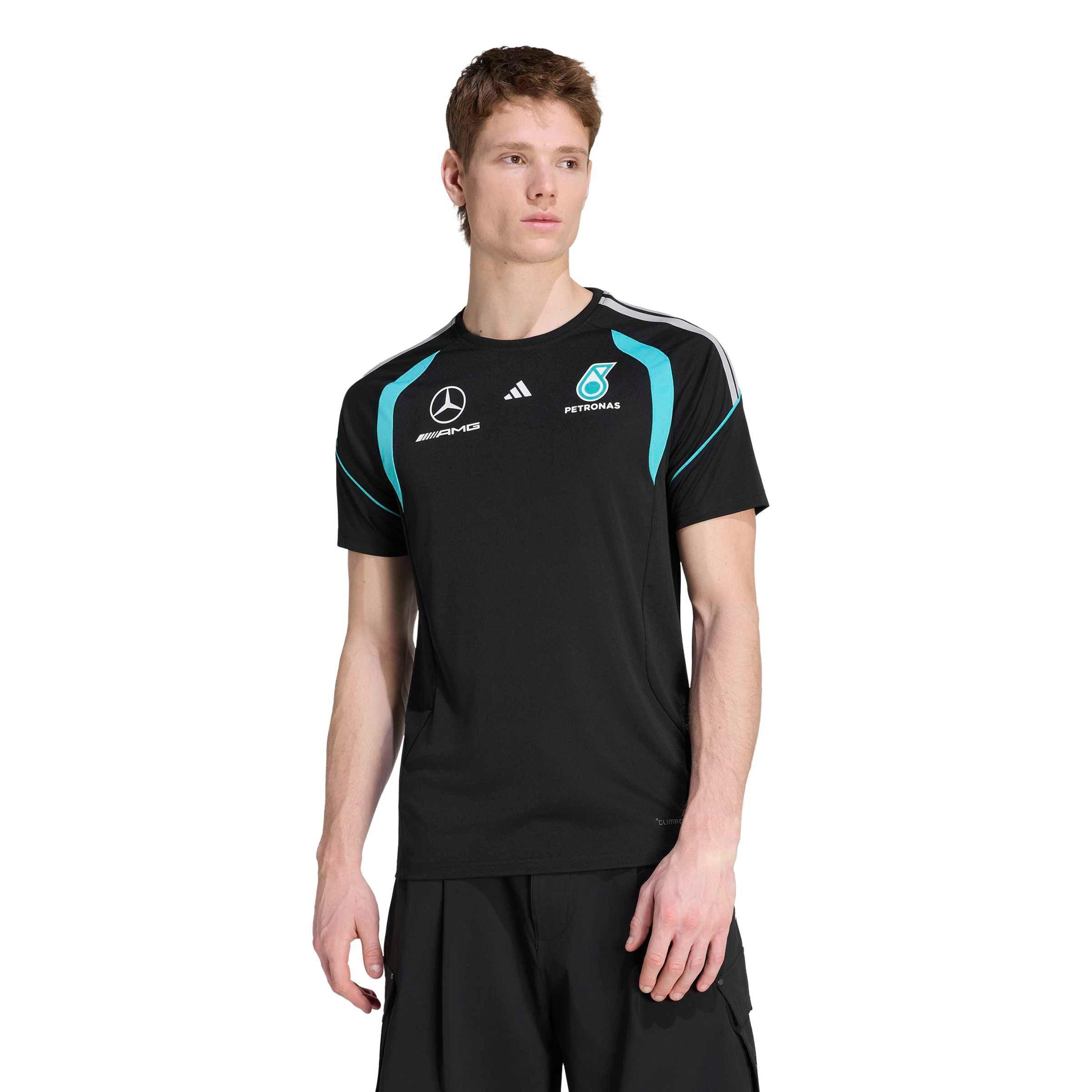 adidas Men's Mercedes-AMG Petronas Formula 1 Team Mechanics Jersey - Black - BLACK